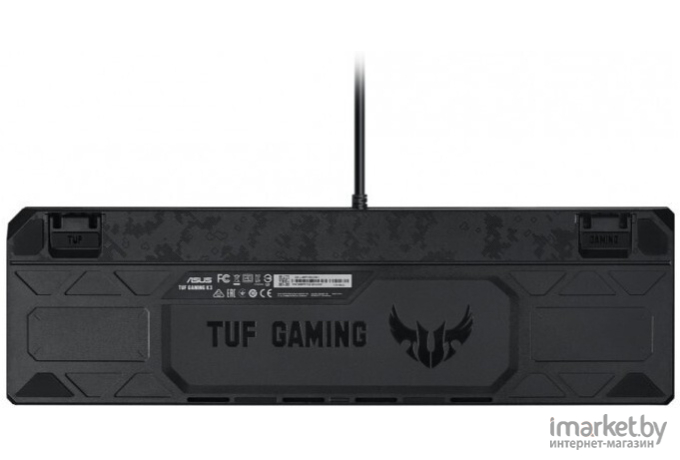 Клавиатура ASUS TUF Gaming K3 чёрная [90MP01Q0-BKRA00]
