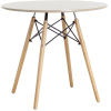 Стол обеденный Stool Group EAMES DSW D80 бежевый [Z-231 66016]