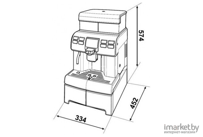 Кофемашина Saeco Aulika Top High Speed Cappuccino [RI 9846/07]