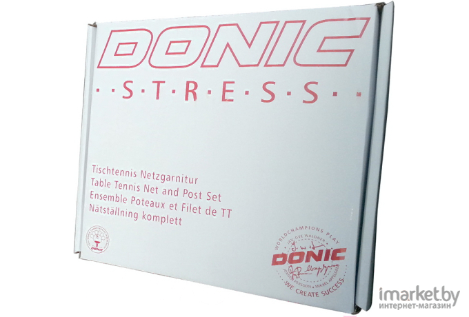 Сетка для настольного тенниса Donic STRESS черный/синий [410211-BB]