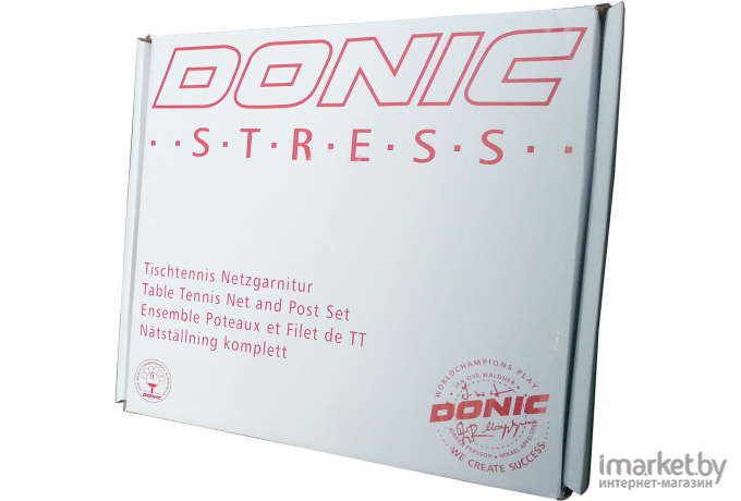 Сетка для настольного тенниса Donic STRESS черный/зеленый [410211-BG]