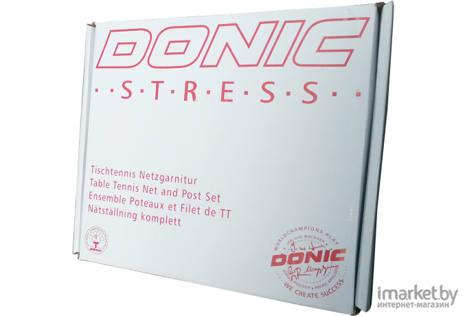 Сетка для настольного тенниса Donic STRESS серый/синий [410211-GB]