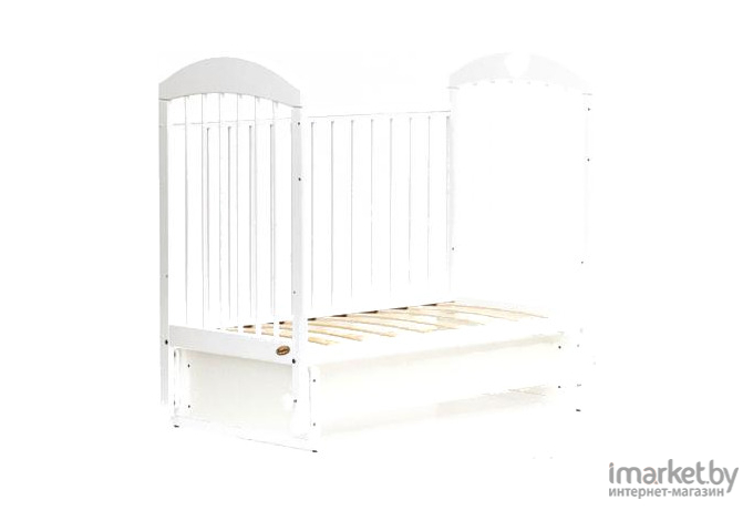 Детская кроватка Bambini Comfort М 01.10.20 белый