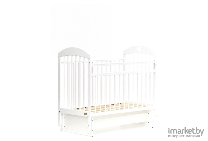 Детская кроватка Bambini Comfort М 01.10.20 белый