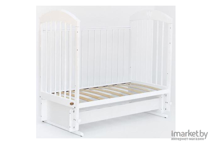 Детская кроватка Bambini Comfort М 01.10.20 белый