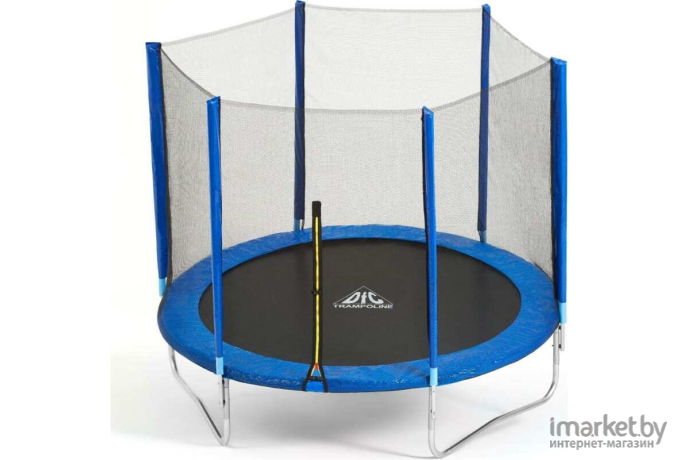 Батут DFC Trampoline Fitness 6ft наружн.сетка синий [6FT-TR-B]