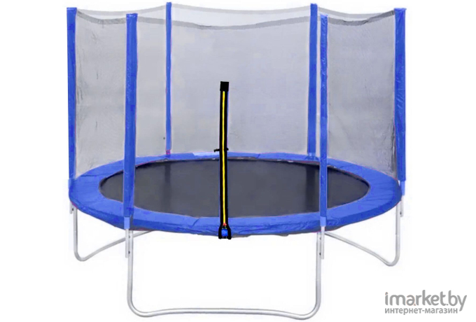 Батут DFC Trampoline Fitness 6ft наружн.сетка синий [6FT-TR-B]