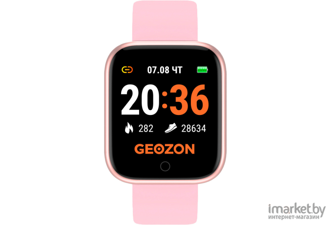 Умные часы Geozon SPRINTER Pink [G-SM11PNK]