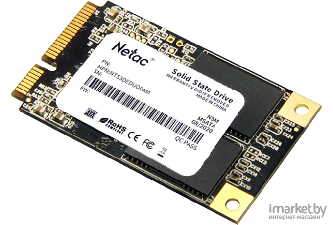 SSD диск Netac mSATA 128Gb N5M Series [NT01N5M-128G-M3X]