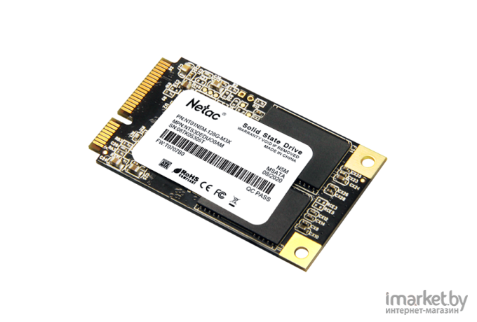 SSD диск Netac mSATA 128Gb N5M Series [NT01N5M-128G-M3X]