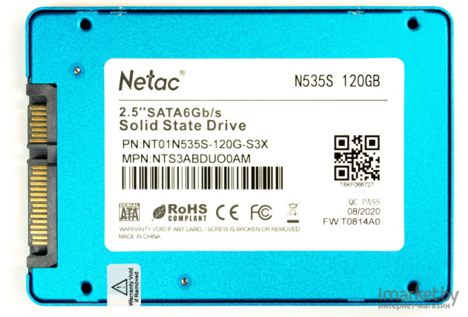 SSD диск Netac 120Gb N535S Series [NT01N535S-120G-S3X]