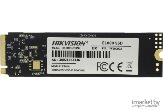 SSD диск Hikvision M.2 1024GB E1000 Series [HS-SSD-E1000/1024G]