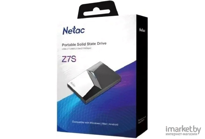 SSD диск Netac External 240Gb Z7S [NT01Z7S-240G-32BK]