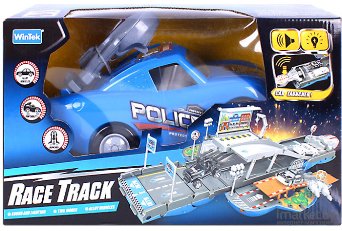 Автомобиль игрушечный Darvish Police 2в1 [DV-T-2415]