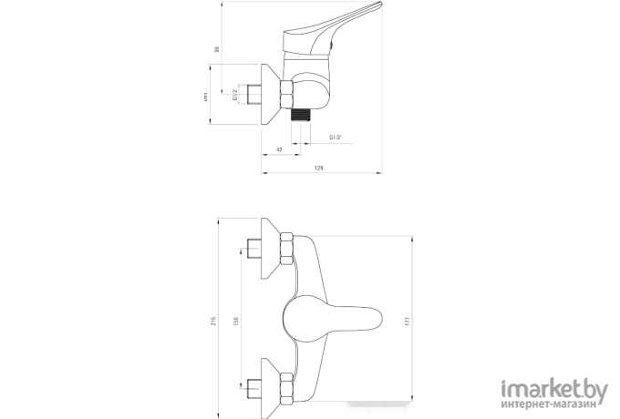 Смеситель Deante Joko BOJ 040M