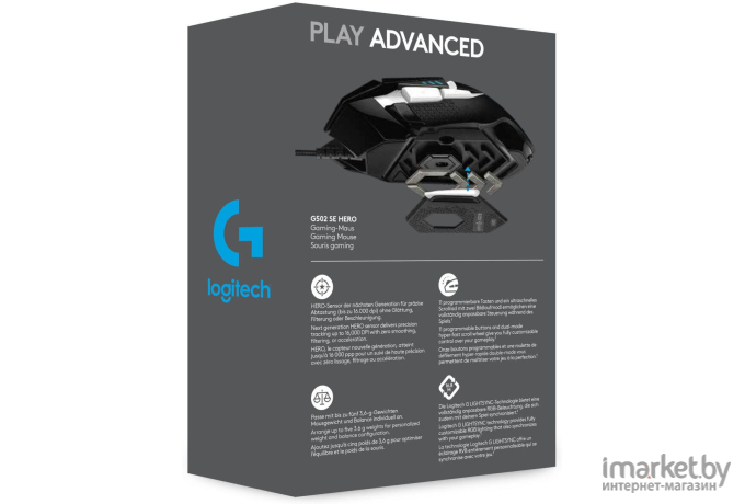 Мышь Logitech G502 SE HERO [910-005729]