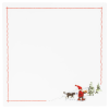 Салфетка сервировочная Ikea Vinter 2020 Санта Клаус [904.726.70]