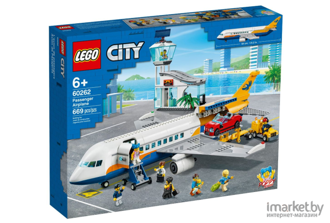 Конструктор LEGO City Пассажирский самолёт (60262)