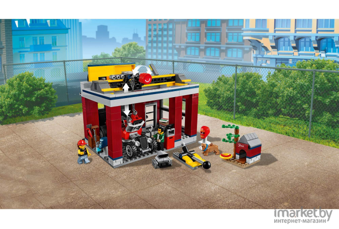 Конструктор LEGO City Тюнинг-мастерская (60258)