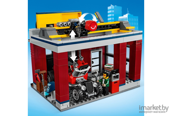 Конструктор LEGO City Тюнинг-мастерская (60258)