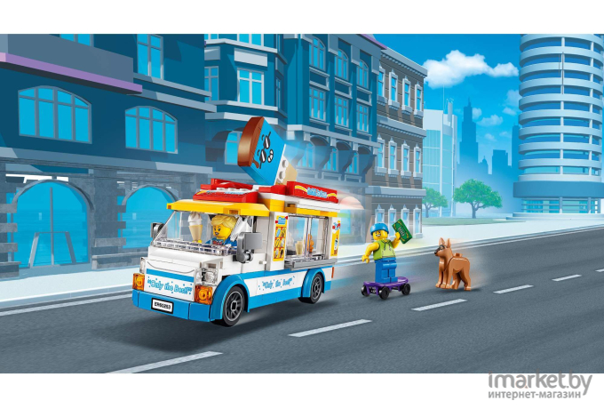 Конструктор LEGO City Грузовик мороженщика (60253)