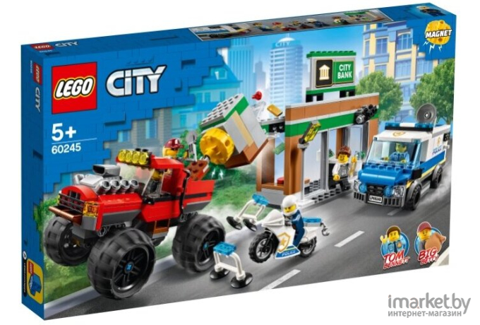 Конструктор LEGO City Ограбление полицейского монстр-трака (60245)