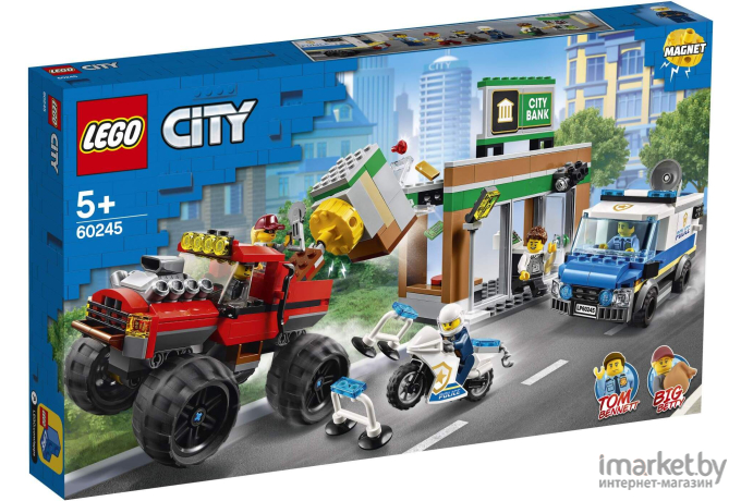 Конструктор LEGO City Ограбление полицейского монстр-трака (60245)