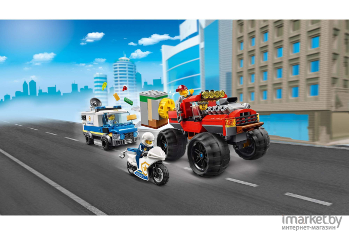 Конструктор LEGO City Ограбление полицейского монстр-трака (60245)