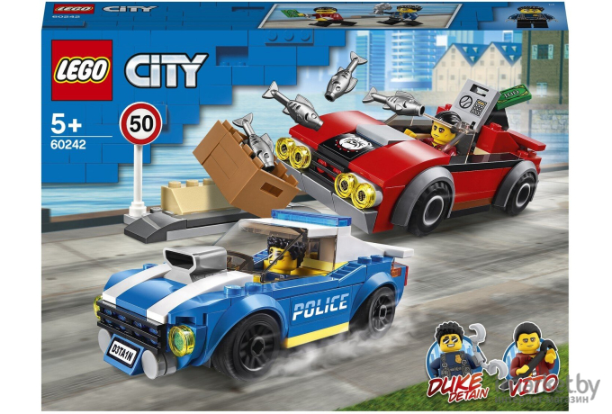 Конструктор LEGO City Арест на шоссе (60242)