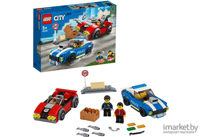 Конструктор LEGO City Арест на шоссе (60242)