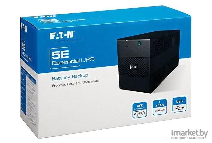 Источник бесперебойного питания Eaton 5E 850i USB DIN [9C00-53221]