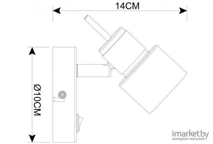 Спот Arte Lamp A1906AP-1WH