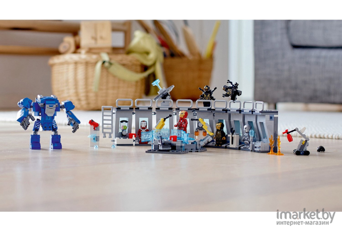 Конструктор LEGO Super Heroes Лаборатория  Железного человека