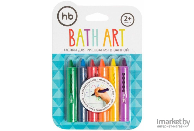 Мелки для рисования в ванной Happy Baby Bath Ar [32022]