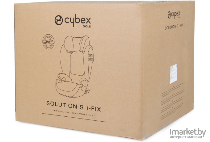 Автокресло Cybex Solution S i-fix Autumn Gold