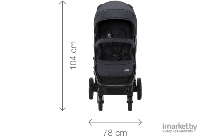 Детская коляска Britax Romer B-Agile M Black Shadow [2000032522]