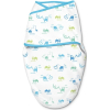 Конверт детский Summer Infant  Swaddleme LuxeWhisper Quiet S/M 2шт голубые/зеленые машинки [58803]