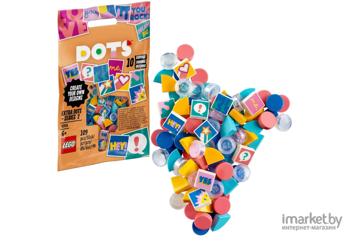 Конструктор LEGO Тайлы DOTS серия 2 [41916]