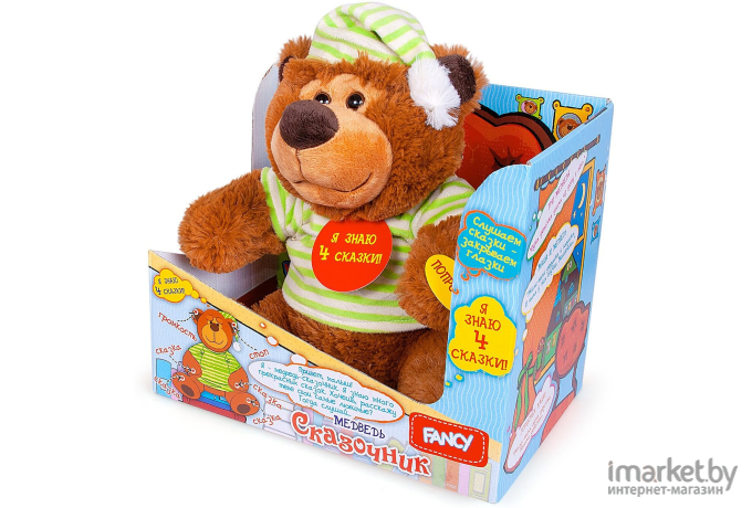 Мягкая игрушка Fancy Медведь-сказочник [MCHN01\M]