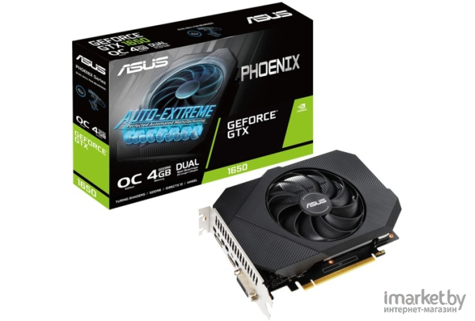 Видеокарта ASUS Phoenix GeForce GTX 1650 OC 4GB GDDR6 (PH-GTX1650-O4GD6)
