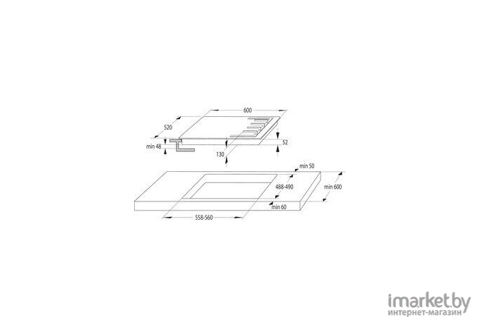 Варочная панель Gorenje G640EW [737652]