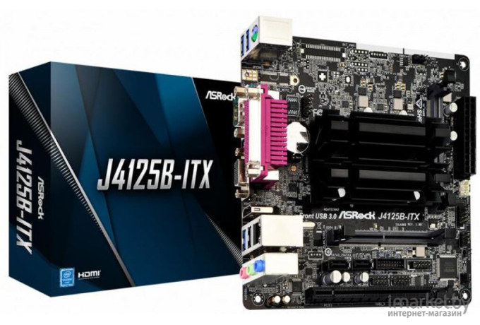 Материнская плата ASRock J4125B-ITX