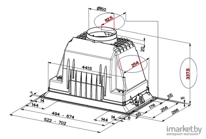 Вытяжка Faber INKA SMART C LG A52 [305.0599.305]