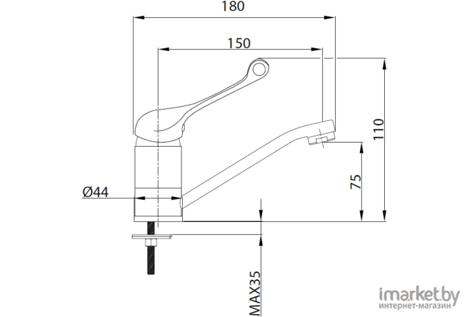 Смеситель Istok 0402.975