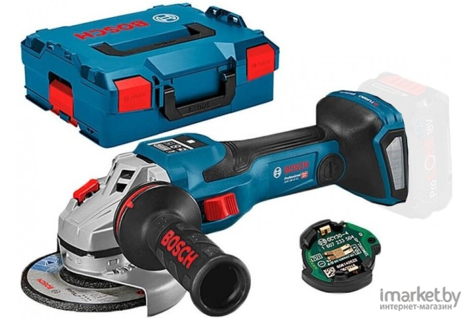 Угловая шлифмашина Bosch GWS 18V-15 L-BOXX [0.601.9H6.100]