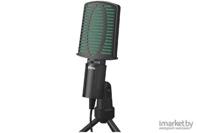 Микрофон Ritmix RDM-126 Black/Green