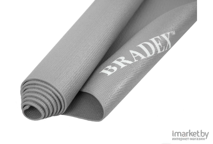 Коврик для йоги и фитнеса Bradex SF 0398 серый