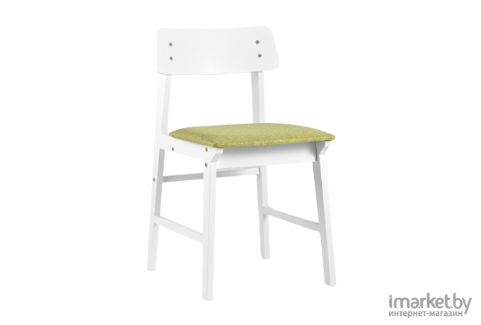 Стул Stool Group ODEN WHITE 2шт оливковый [MH52035 WHITE BZ-13 GREEN X2]