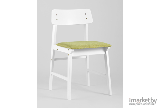 Стул Stool Group ODEN WHITE 2шт оливковый [MH52035 WHITE BZ-13 GREEN X2]