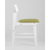 Стул Stool Group ODEN WHITE 2шт оливковый [MH52035 WHITE BZ-13 GREEN X2]